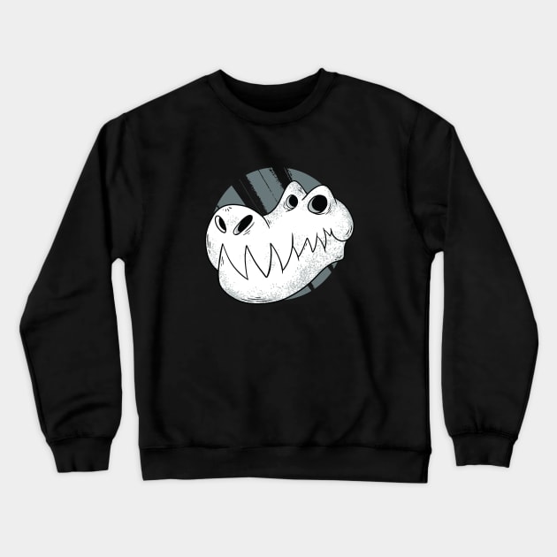 Dinosaur Skull Crewneck Sweatshirt by LR_Collections